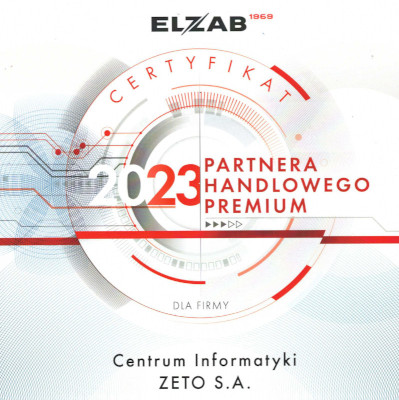 ZETO Partnerem Handlowym Premium ELZAB S.A.